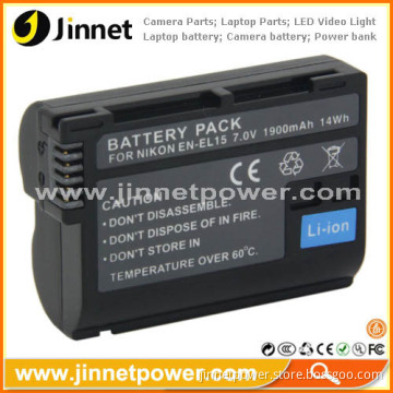 Dslr Camera Battery En-el15 El15 For Nikon D7000 D800 D800e 1 V1 1v1 D600 Mb-d11 Mb-d12 Series 